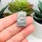 1, 4, 20 or 50 Pieces: The Fortune Silver Tarot Card Fortune Teller Pendant
